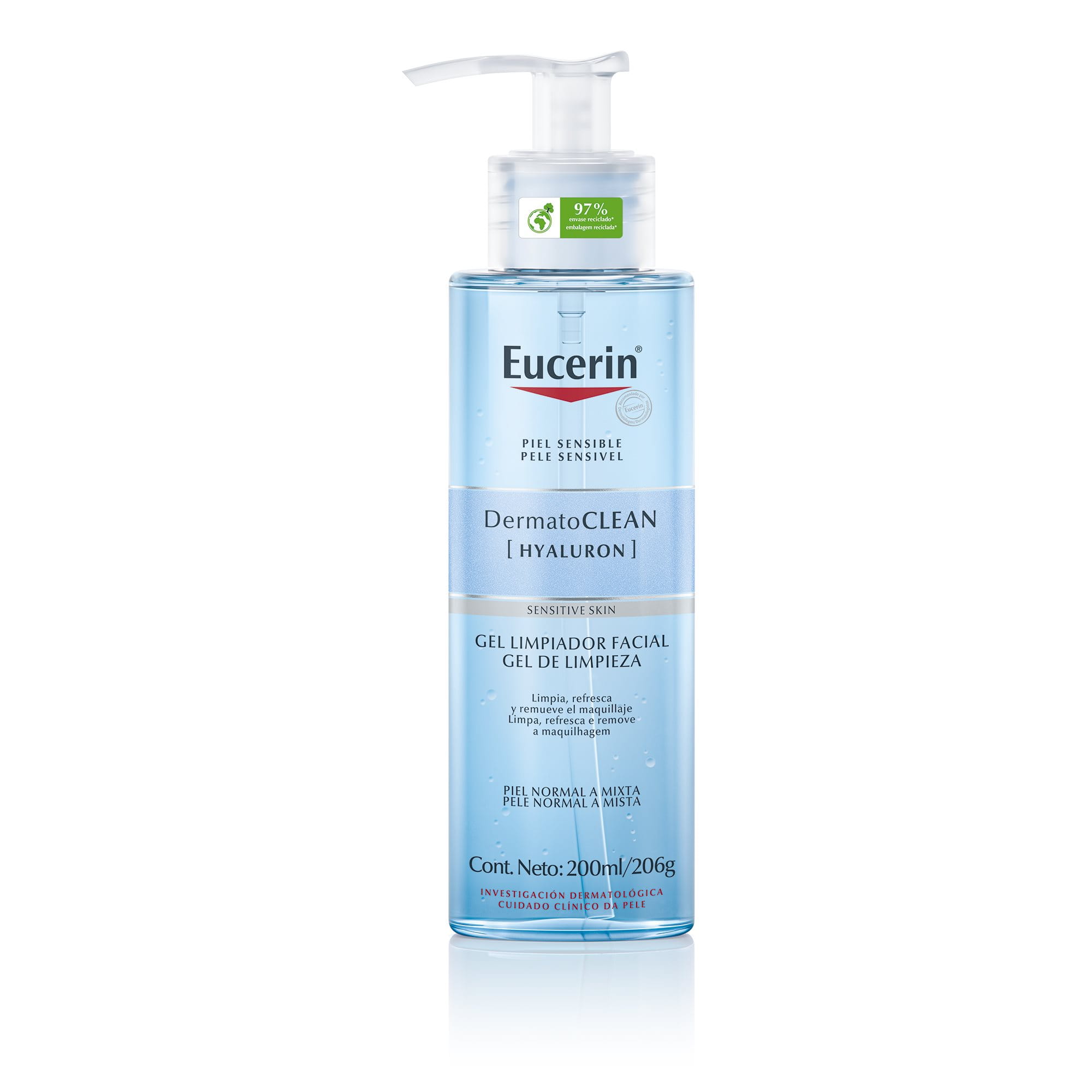 Eucerin DermatoCLEAN Gel Limpiador Refrescante Eucerin DermatoCLEAN Gel Limpiador Refrescante